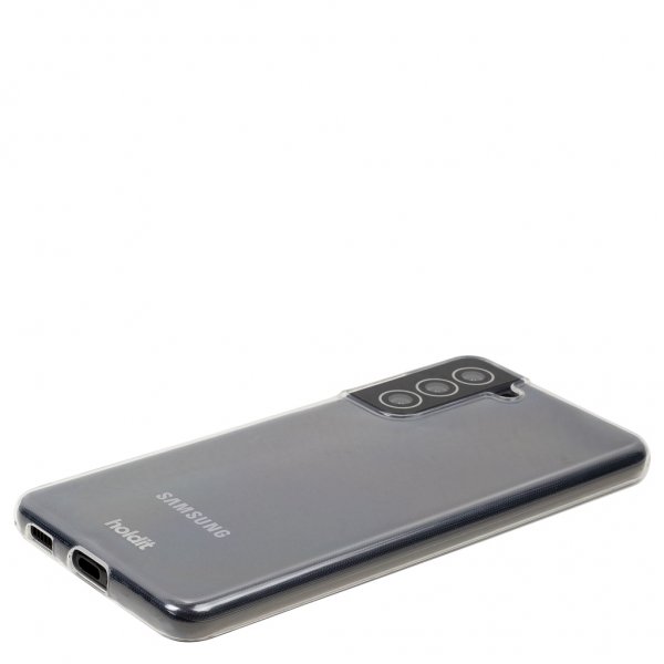 holdit Samsung Galaxy S21 Deksel Transparent TPU Klar