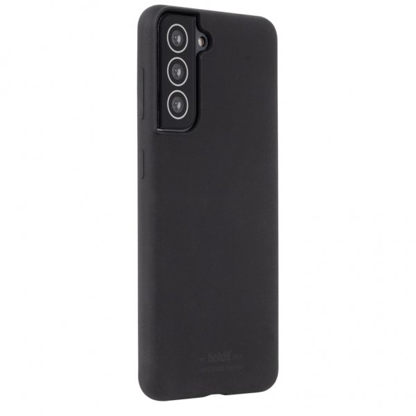 holdit Samsung Galaxy S21 Deksel Silikon Svart