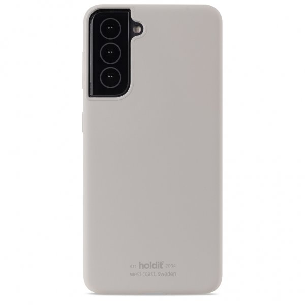 holdit Samsung Galaxy S21 Deksel Silikon Taupe