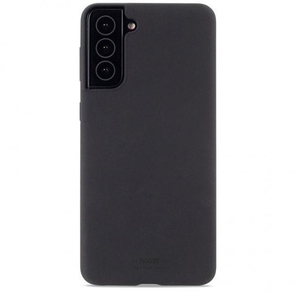 holdit Samsung Galaxy S21 Plus Deksel Silikon Svart