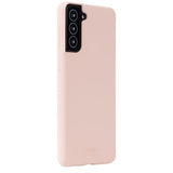 holdit Samsung Galaxy S21 Plus Deksel Silikon Blush Pink