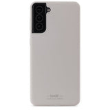 holdit Samsung Galaxy S21 Plus Deksel Silikon Taupe