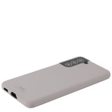 holdit Samsung Galaxy S21 Plus Deksel Silikon Taupe