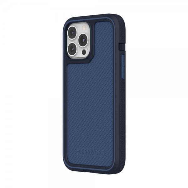 Survivor iPhone 13 Pro Max Deksel All-Terrain Earth Storm Blue