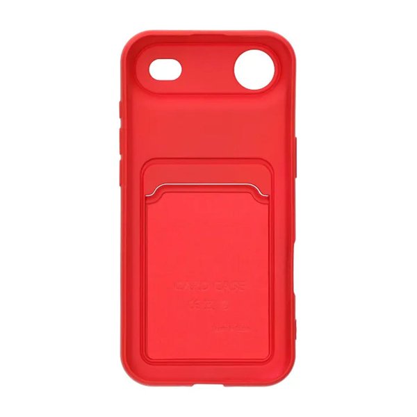 iPhone Air Deksel Kortholder Rød