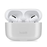 holdit AirPods Pro/AirPods Pro 2 Deksel Seethru Hvit