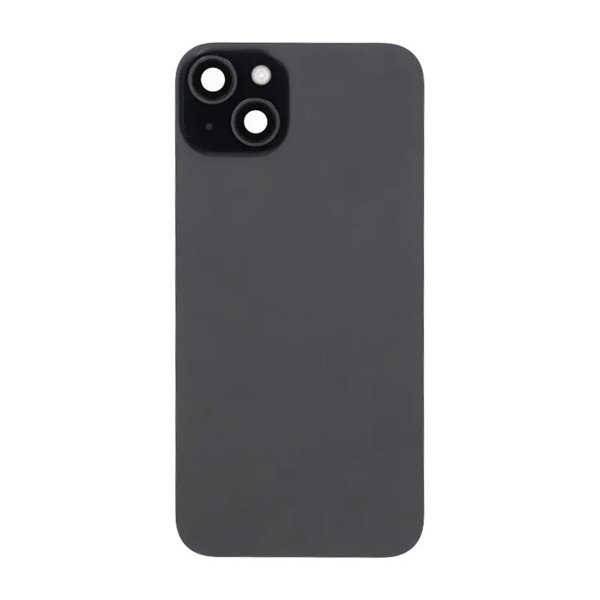 iPhone 15 Plus Bakside Glass Komplett OEM - Svart