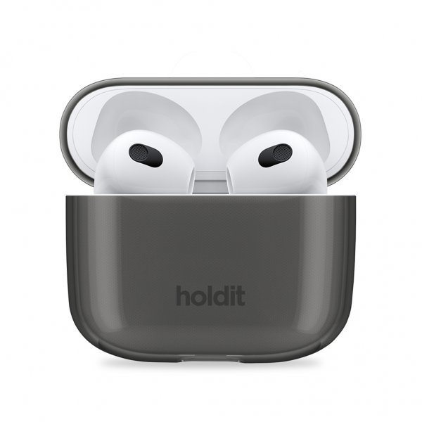 holdit AirPods 3 Deksel Seethru Svart