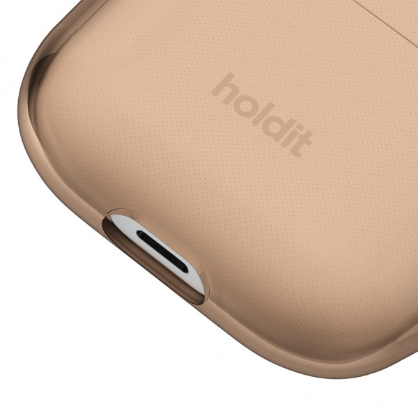 holdit AirPods 3 Deksel Seethru Dark Brown