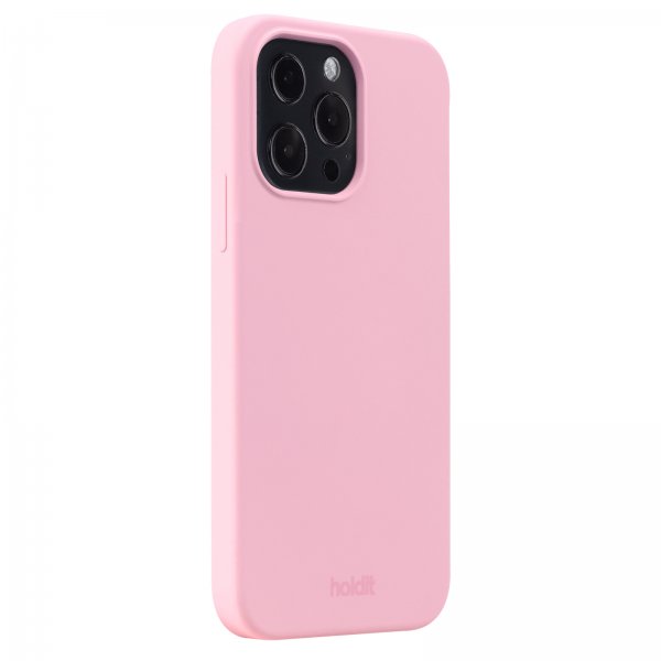holdit iPhone 13 Pro Deksel Silikon Pink