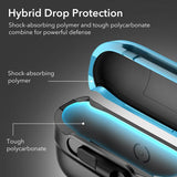 ESR AirPods Pro/AirPods Pro 2 Deksel Pulse FlickLock HaloLock Svart