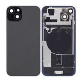 iPhone 15 Plus Bakside Glass Komplett OEM - Svart
