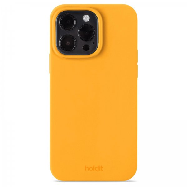 holdit iPhone 14 Pro Max Deksel Silikon Orange Juice