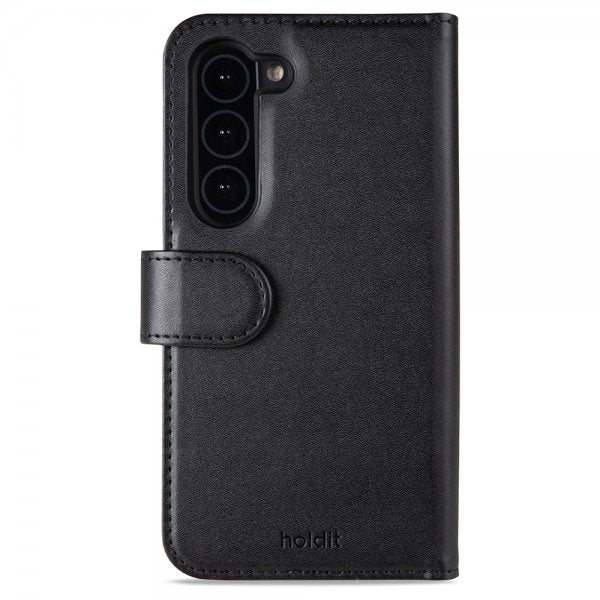 holdit Samsung Galaxy S23 Etui Wallet Case Magnet Svart