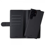holdit Samsung Galaxy S23 Ultra Etui Wallet Case Magnet Svart