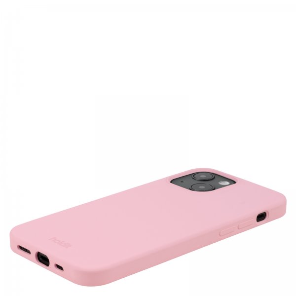 holdit iPhone 13/14 Deksel Silikon Rosa