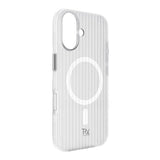 Rvelon iPhone 17 Deksel Korrugerte MagSafe Hvit