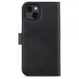 holdit iPhone 13/iPhone 14 Etui Wallet Case Magnet Plus Black