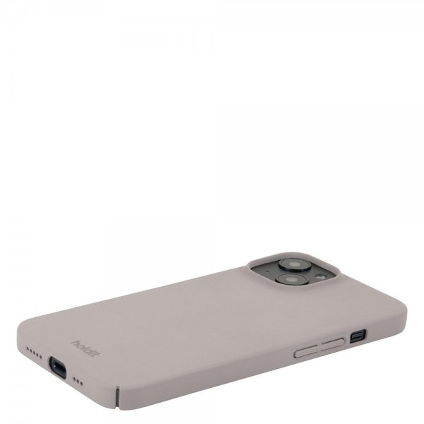 holdit iPhone 15 Deksel Slim Case Taupe