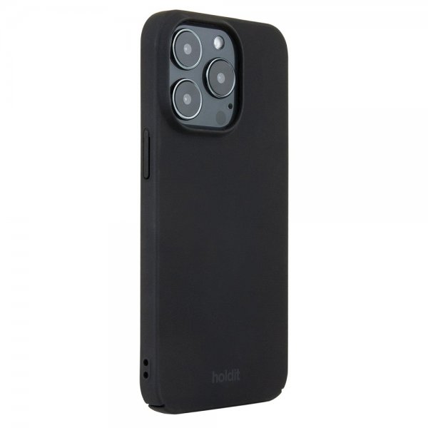 holdit iPhone 15 Pro Deksel Slim Case Svart