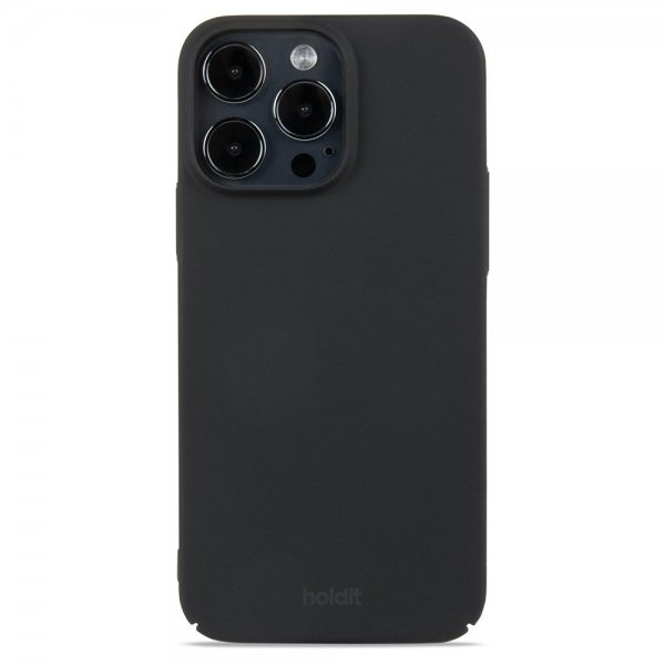 holdit iPhone 15 Pro Max Deksel Slim Case Svart