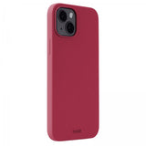 holdit iPhone 15 Plus Deksel Silikon Red Velvet