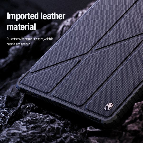 Nillkin Samsung Galaxy Tab S9 Plus/S10 Plus Etui Bumper Leather Case Pro Svart
