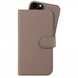 holdit iPhone 12/iPhone 12 Pro Etui Wallet Case Magnet Plus Mocha Brown