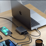 Satechi 165W GaN PD charger with 4 USB-C outlets