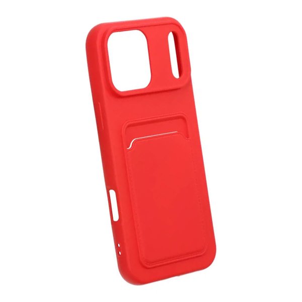 iPhone 17 Pro Max Deksel Kortholder Rød