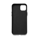 Mujjo iPhone 15 Plus Deksel Full Leather Wallet Case Svart