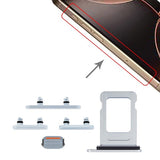 Knapper og SIM-kortholdere for iPhone 15 og 15 Plus - Blå