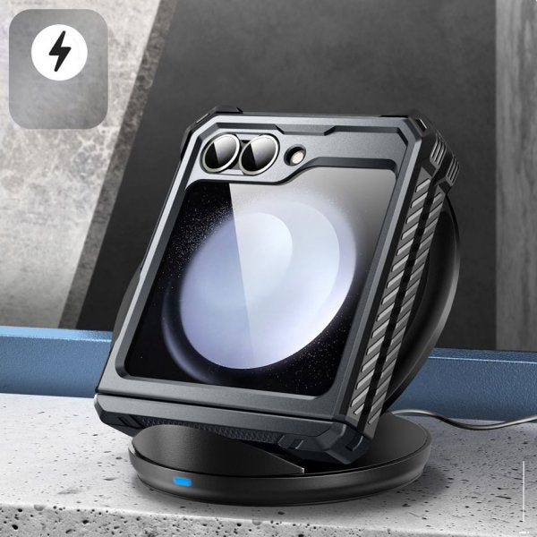 Supcase Samsung Galaxy Z Flip 6 Deksel ArmorBox Svart