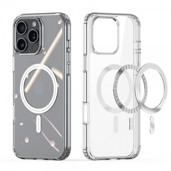Dux Ducis iPhone 16 Pro Max Deksel Clin Series MagSafe Transparent