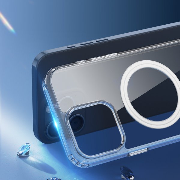 Dux Ducis iPhone 16 Pro Max Deksel Clin Series MagSafe Transparent