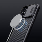 Nillkin iPhone 16 Deksel CamShield Pro MagSafe Svart