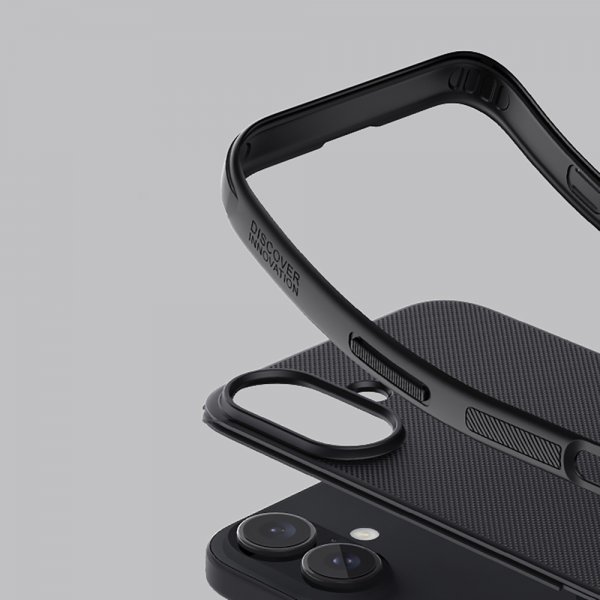 Nillkin iPhone 16 Deksel Super Frosted Shield Pro Svart