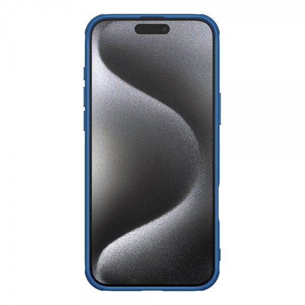 Nillkin iPhone 16 Pro Deksel Super Frosted Shield Pro Blå