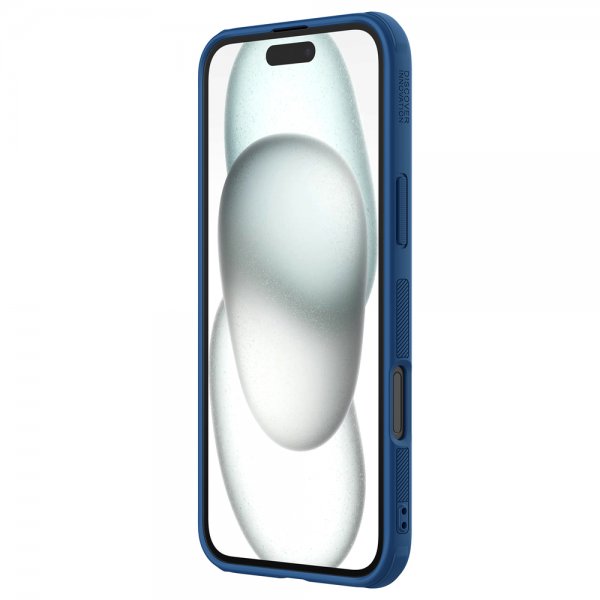 Nillkin iPhone 16 Deksel Super Frosted Shield Pro Blå