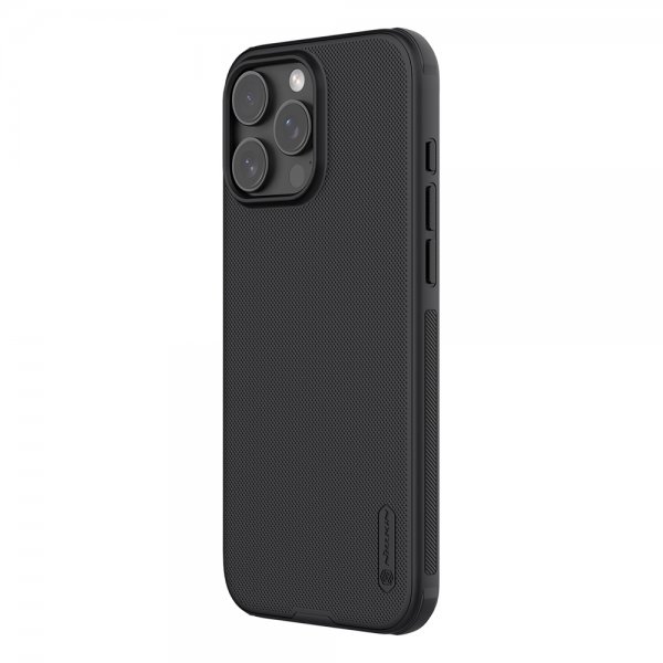 Nillkin iPhone 16 Pro Deksel Super Frosted Shield Pro Svart
