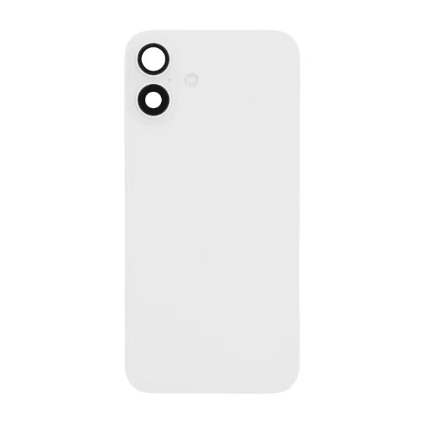 iPhone 16 Plus Bakside Glass Komplett OEM - Hvit