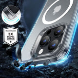ESR iPhone 16 Pro Max Deksel og Skjermbeskytter Classic Hybrid MagSafe Set Frostet