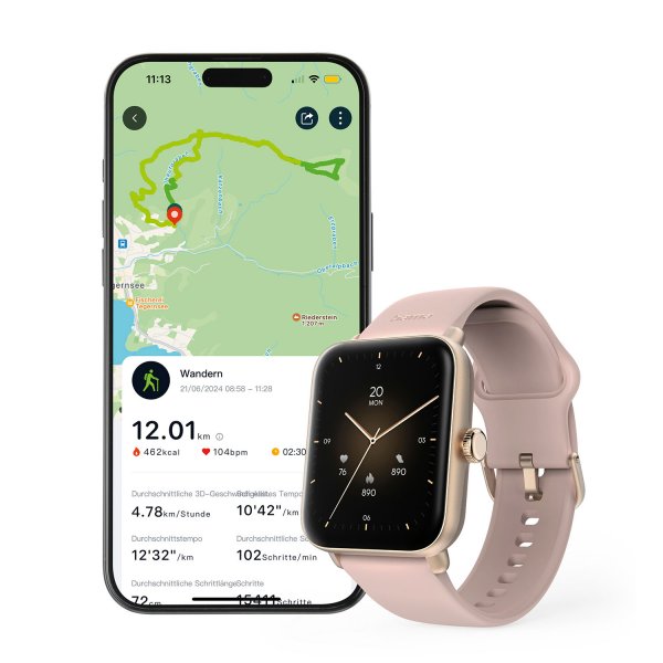 Hama Smartwatch 6010 Rosegull
