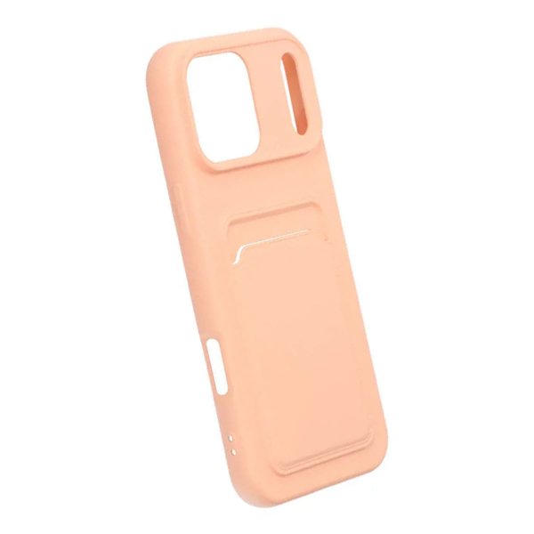 iPhone 17 Pro Max Deksel Kortholder Rosa