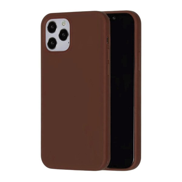 Rvelon iPhone 13 Pro Max Deksel Silikon MagSafe Brun