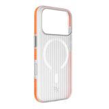 Rvelon iPhone 17 Pro Deksel Korrugerte MagSafe Oransje