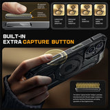 Supcase iPhone 16 Deksel UB Grip MagSafe Svart