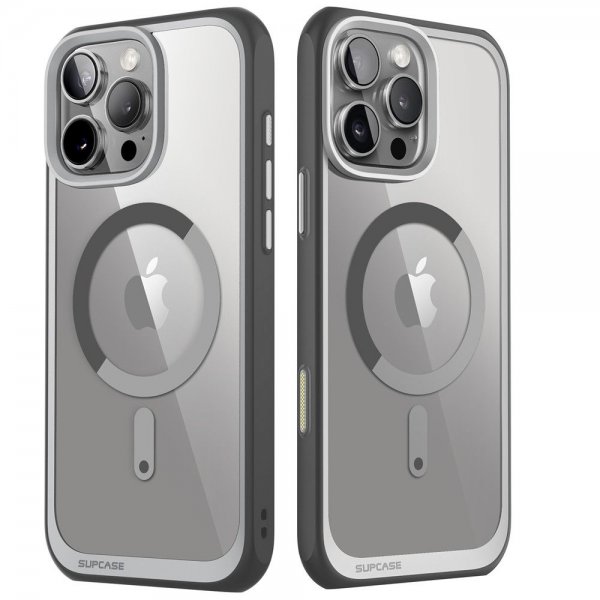 Supcase iPhone 16 Pro Max Deksel UB Mag Grå