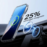 ESR iPhone 16 Deksel og Skjermbeskytter Classic Hybrid Kickstand MagSafe Set Transparent
