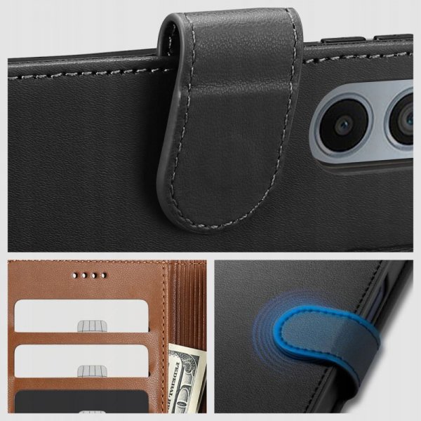 Tech-Protect Motorola Edge 50 Neo Etui Wallet Svart
